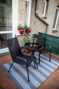 Brand Aparts – Apartmány Vsetín | Apartmán 1 – terasa (2. foto)